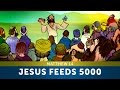 Jesus Feeds 5000 - Matthew 14 | Sunday School Lesson & Bible Story for Children | Sharefaithkids.com