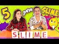 5 para SLIME !! Juegos con slime | Slime challenge | Cómo se hace