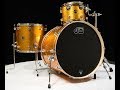 DW Performance Series 3pc Gold Sparkle 13/16/24