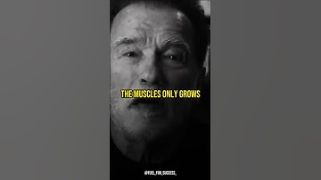 Conquer Pain and Forge Strength - Arnold Schwarzenegger on Embracing Discomfort #shorts