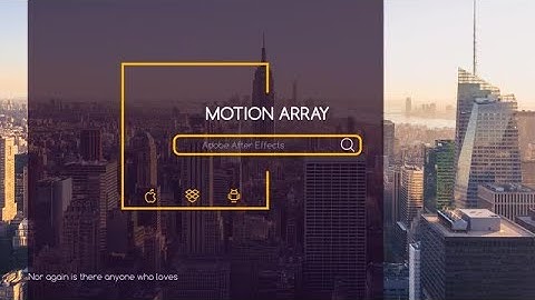 Modern Slideshow After Effects Templates