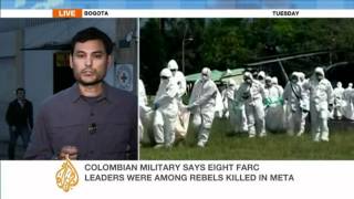 Key FARC leaders among Colombia casualties
