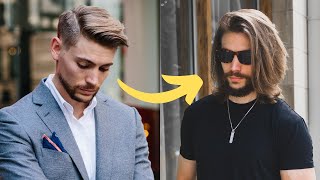 3 WAYS To Grow Hair FASTER & THICKER (Men's Long Hair Tips) screenshot 5