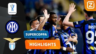 EEN SPEKTAKELSTUK IN RIYADH!!✨🤩 | Inter vs Lazio | Supercoppa Italiana 2023/24 | Samenvatting