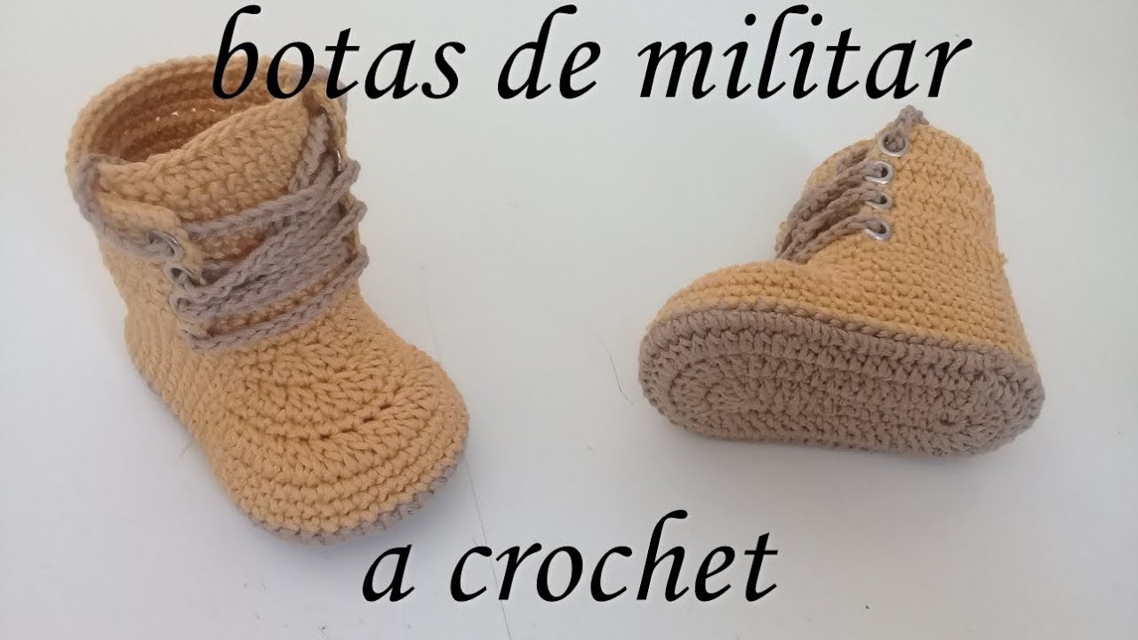 Botas de militar para -combat boots -baby work boots - YouTube