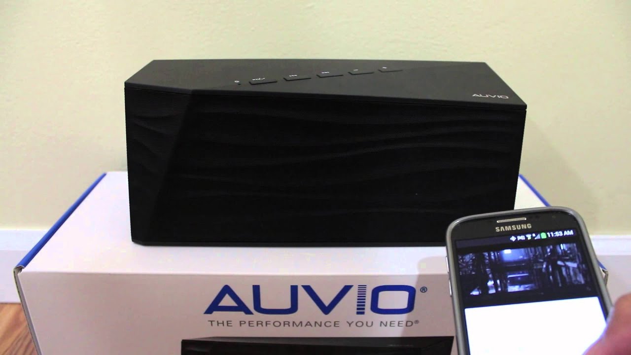 Auvio PBT1000 Bluetooth Speaker Review - Sound Test - YouTube