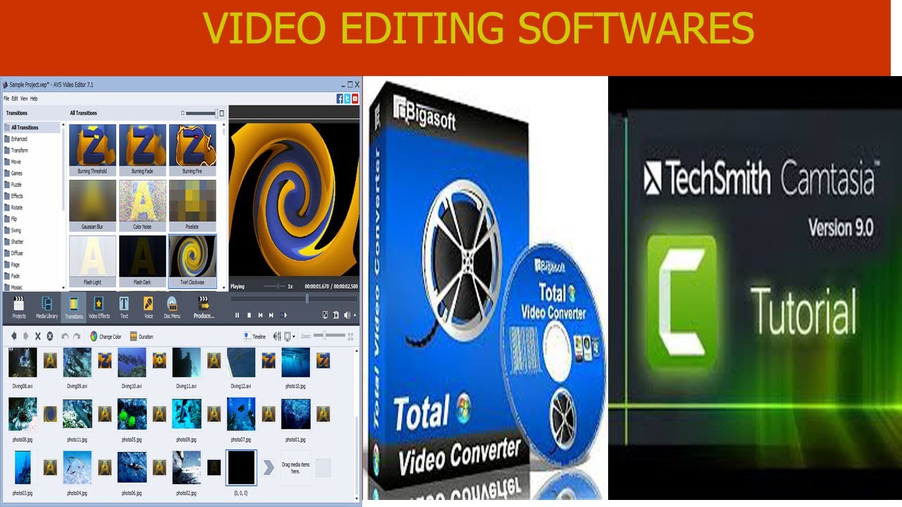 Best three video editing softwares in urdu and hindi 2017 for win 7, 8.