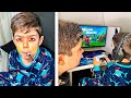 MI HERMANO FINJE ESTAR ENFERMO PARA NO IR AL COLEGIO Y JUGAR AL FORTNITE!!!