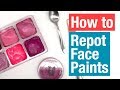 How to Repot Face Paints Storing your face paints