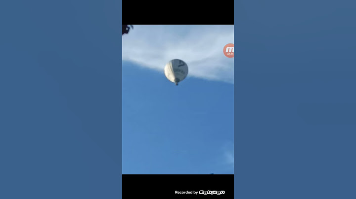 2. heißluftballons die ich gehsehen habe