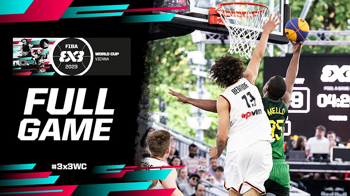 Germany 🇩🇪 vs Brazil 🇧🇷 | Men | Full Game | FIBA 3x3 World Cup 2023 | 3x3 Basketball