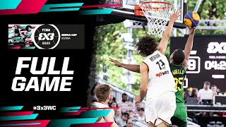 Germany 🇩🇪 vs Brazil 🇧🇷 | Men | Full Game | FIBA 3x3 World Cup 2023