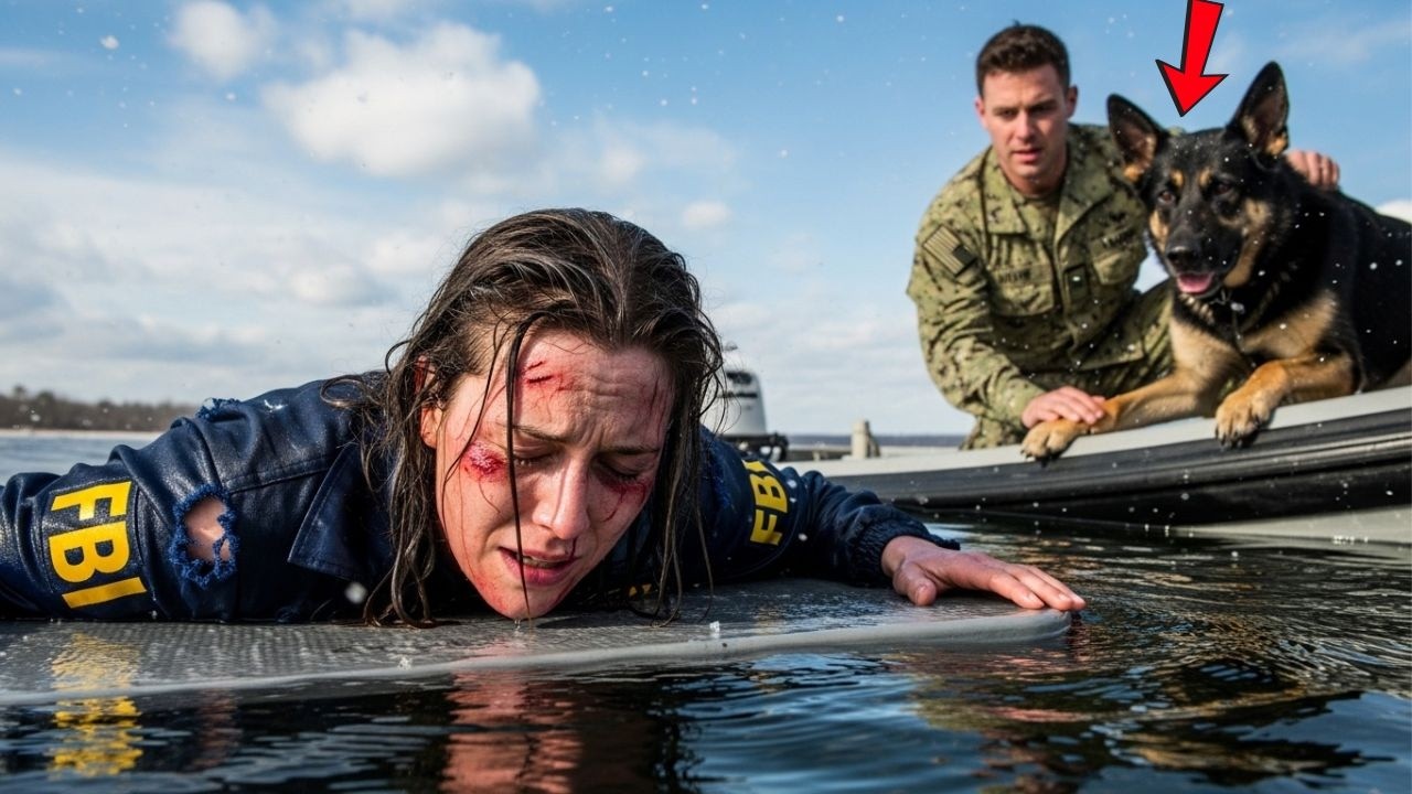 A Navy SEAL And K9 Found A Drifting Female FBI — What Her Hid Changed Everything