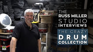 Russ Miller's Crazy Drum Warehouse and Snare Drum Collection by drummerszone 9,073 views 3 years ago 4 minutes, 30 seconds