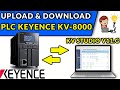  kv studio  download  upload plc keyence kv8000
