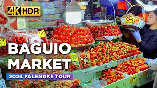 Palengke Walking Tour at BAGUIO CITY MARKET | Souvenir Shopping in Baguio Philippines【4K HDR】