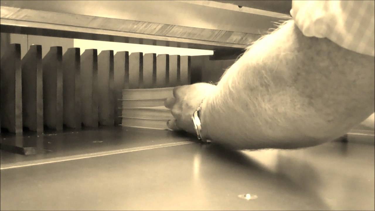 Final Stage of a Printed Manual