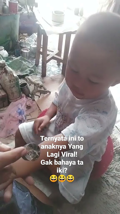 Ternyata Ini To Anaknya Yang Lagi Viral! Gak Bahaya Ta Iki?