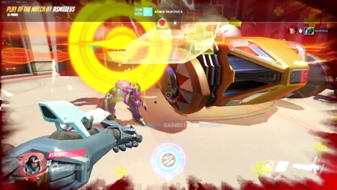 A quick silent comp game of Overwatch