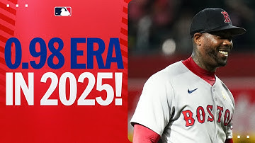 FULL INNING: Aroldis Chapman struck out FOUR batters in the 9th inning to earn the save 🤯