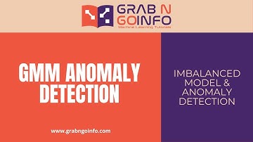 Gaussian Mixture Model (GMM) for Anomaly Detection | Machine Learning