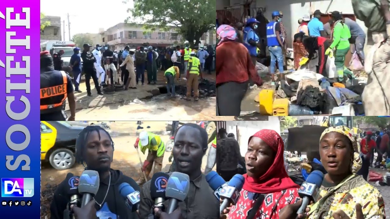 Déguerpissement au marché central de Thiès: Les marchants ruent dans les brancards et fustigent...