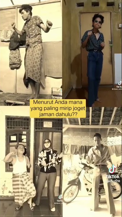 JOGET JAMAN DULU | YANG MANA YANG PALING MIRIP?? #70s #70an #jadul