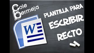 Featured image of post Plantilla Para Escribir Recto En Folio En la antigua plantilla excel defin a 3 tipos de objetivos