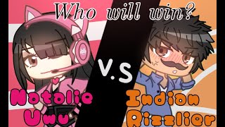 Natalie uwu v.s indian rizzlier!