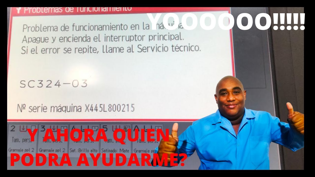 Error SC 324 en Fotocopiadoras Ricoh,  unidad imagen y revelado Ricoh  Pro C7110