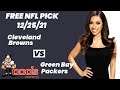 NFL Picks - Cleveland Browns vs Green Bay Packers Prediction, 12/25/2021 Week 16 NFL Best Bet Today