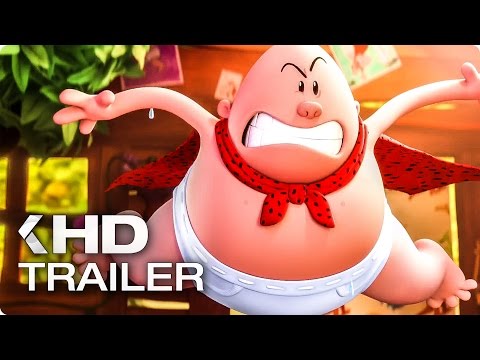 Captain Underpants: The First Epic Movie All Trailer x Clips