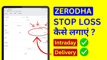 Zerodha Me Stop Loss Kaise Lagaye? How to Apply Stop Loss in Zerodha Kite App