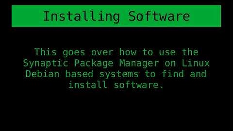 How to Find and Install Software on Linux Using Synaptic Package Manager on XFCE Desktop