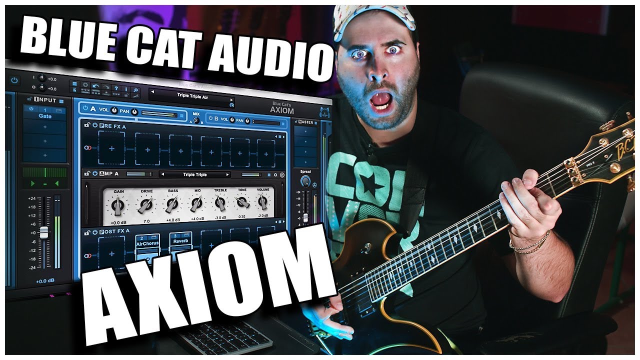 The Powerful AXIOM Blue Cat Audio Guitar Amp Sim RECENSIONE YouTube