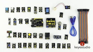 KS0399(400-401)  keyestudio 37 in 1 Sensor V2.0 Kit for Arduino