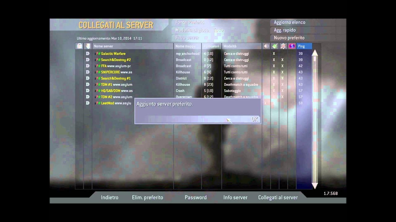 popular cod4 promod server