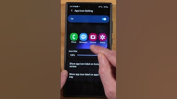 Change Icon Sizes | One UI 6.1 (Home Up Update) #short #galaxys24ultra #zfold5 #galaxytabs9