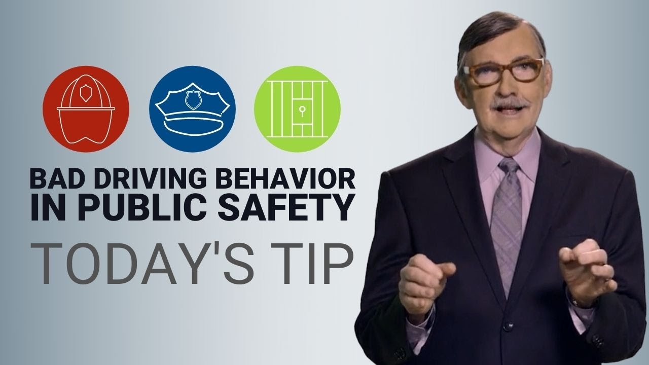 Bad Driving Behavior in Public Safety Vehicles - Today's Tip from ...