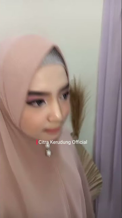 Jilbab Jumbo Ceruty Babydolls Bolong Lengan 2 Layer