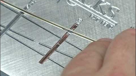 Building A Turnout, Step 5 - Preparing & Installing The Stockrails