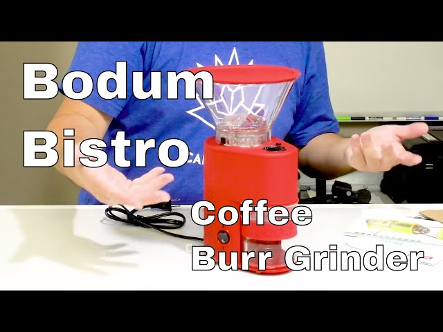 BISTRO Electric Burr Coffee Grinder – Icon Vera Demo