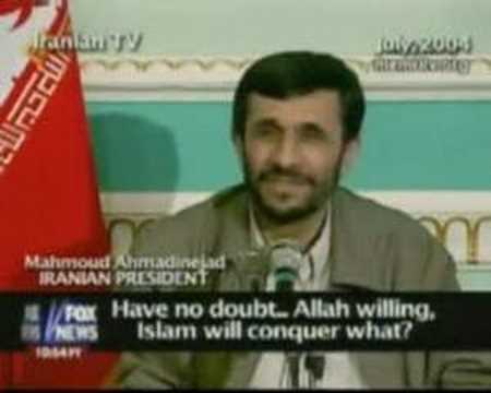 Ahmadinejad: islam will conquer the world
