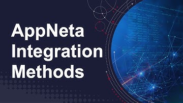 Integration Methods for AppNeta