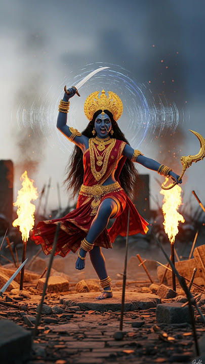 🔥 Mahakali Entry | The Awakening of Shakti | Maa Kali Powerful Form | AI Short Video #MaaKali #yt