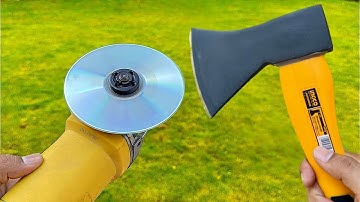 Fastest Way to Sharpen Axe to Razor Sharp