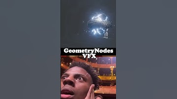 Reactive Shield and force field VFX by @NutT4y done in #Blender #GeometryNodes