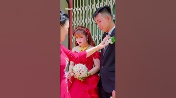 Cô dâu khóc nức nở tiễn họ hàng nhà Gái ra về ngày Vu Quy❤️ #wedding #mientay