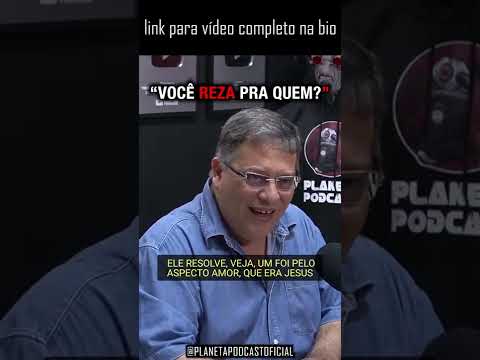 imagem do vídeo "DEUS SE DIVIDE EM 3..." com Wagner Borges | Planeta Podcast (Sobrenatural) #shorts