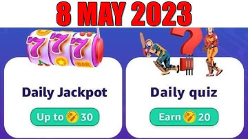 Amazon Funzone Runs Quiz Answers Today | Amazon Quiz Today | 8 May 2023